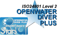 ISO24801　LEVEL 2　OPEN WATER DIVER PLUS
